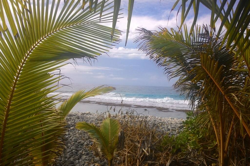 View from the House to the Beach