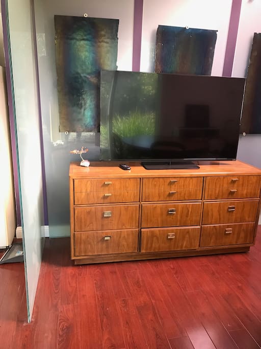 Dresser and TV