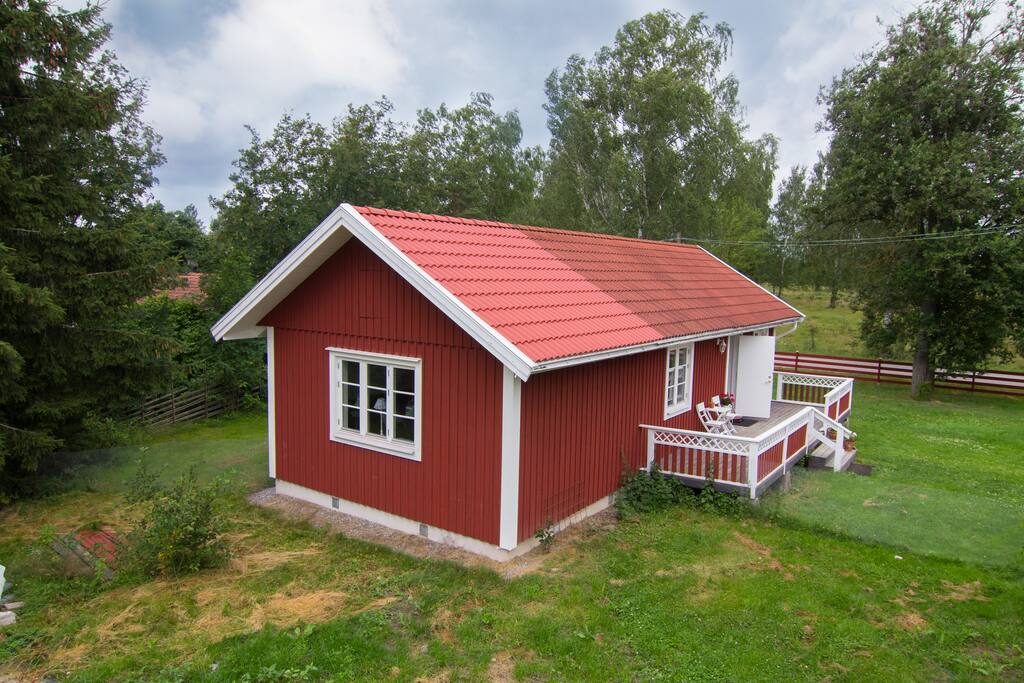 Husets baksida