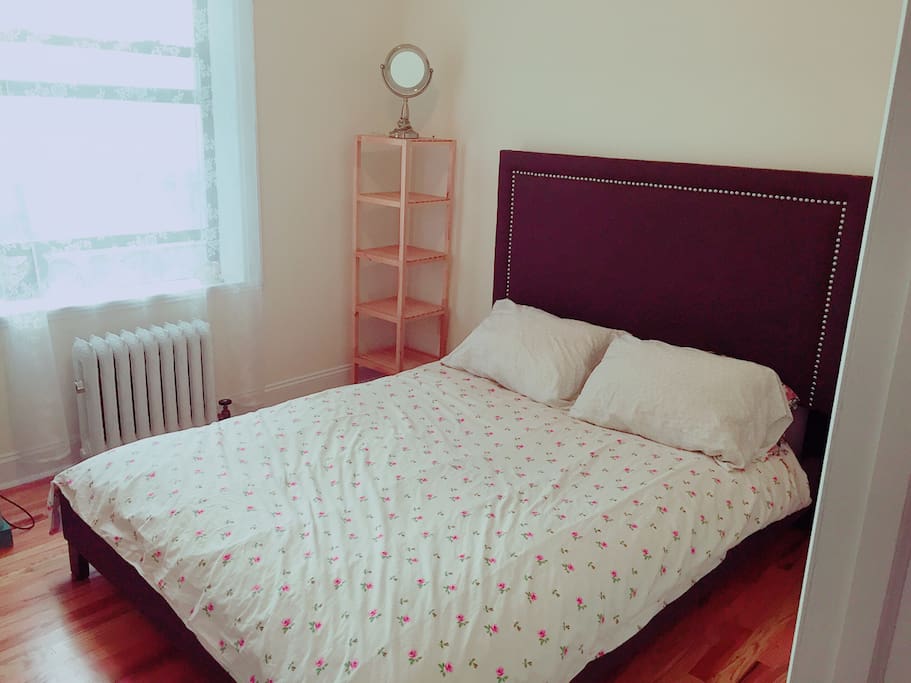 Spacious, light filled bedroom