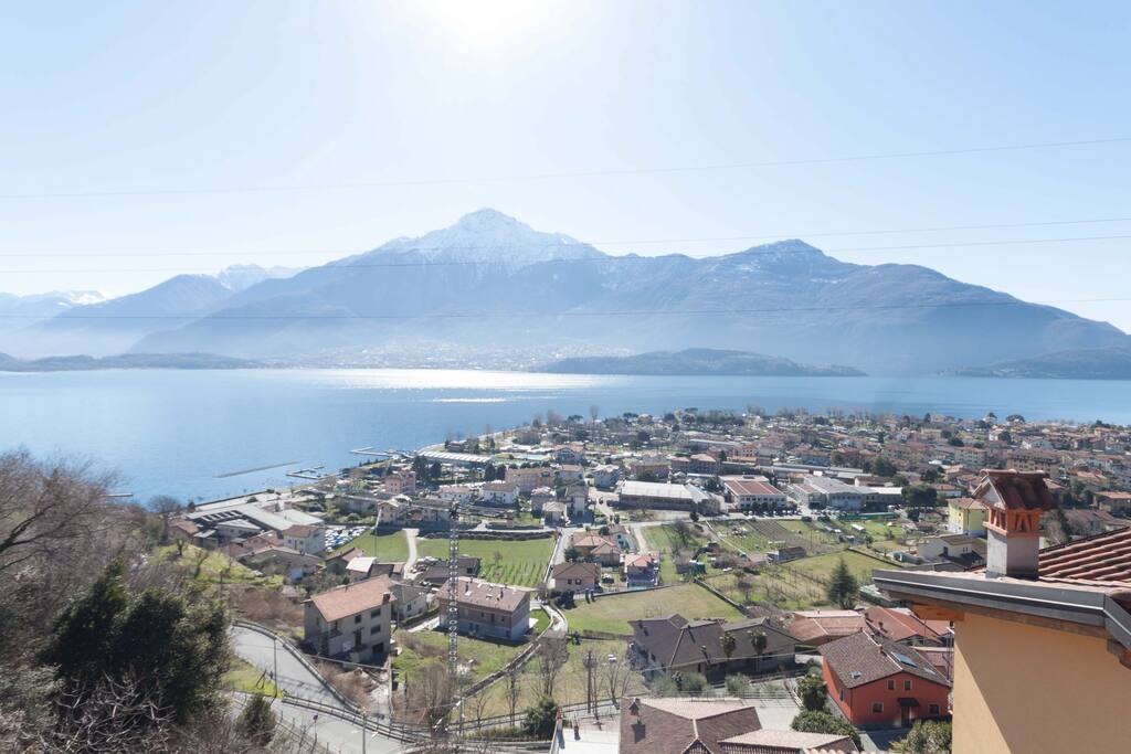 the views over Domaso