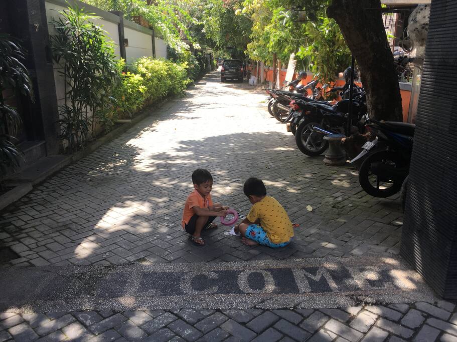 Friendly welcome