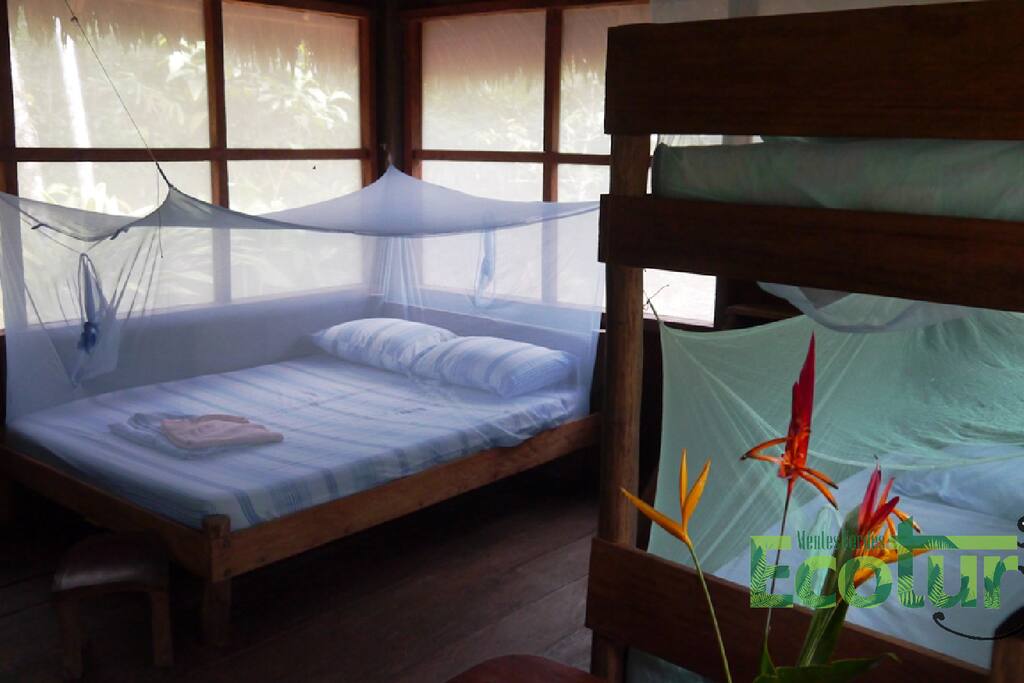 Confortables habitaciones, totalmente dotadas.