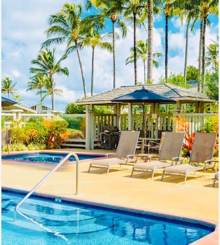 Mountain/Ocean views by Hanalei + Nāpali + Hot Tub