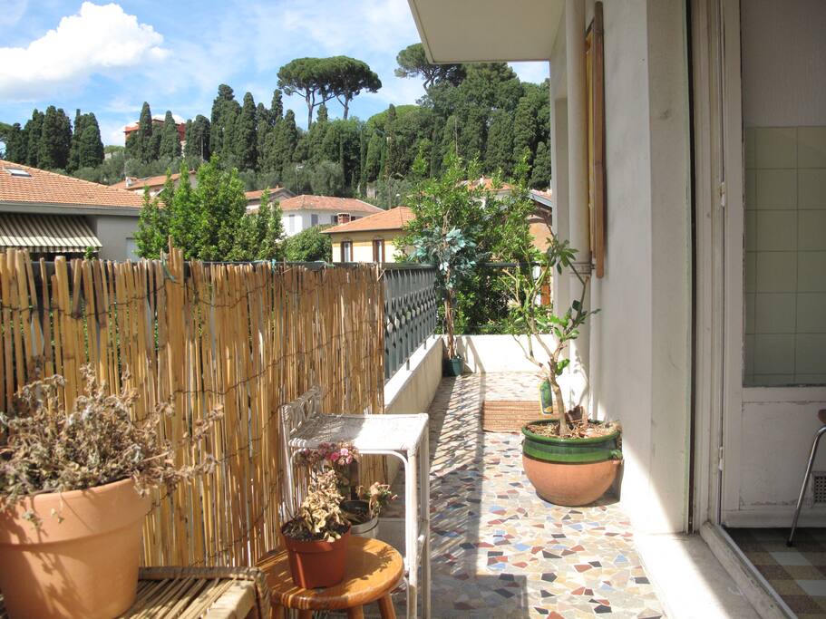 Long balcon