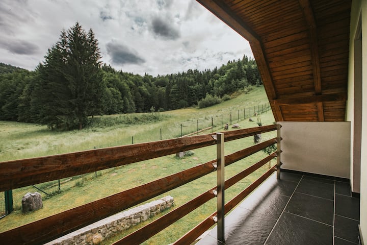 Vista desde el baño del primer piso.