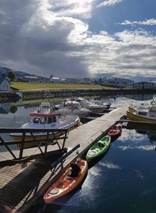 Hrisey harbour