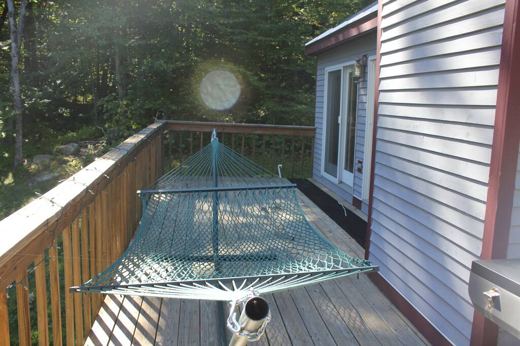 Hammock on the deck
