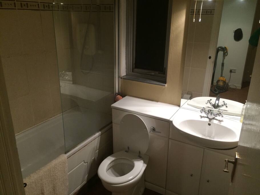 High standard cleanliness and electric shower.
