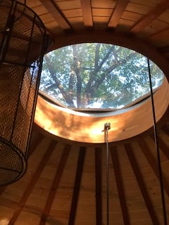 Yurt+Romantic+Glamping+Spa+Retreat%2C+Copper+Tub