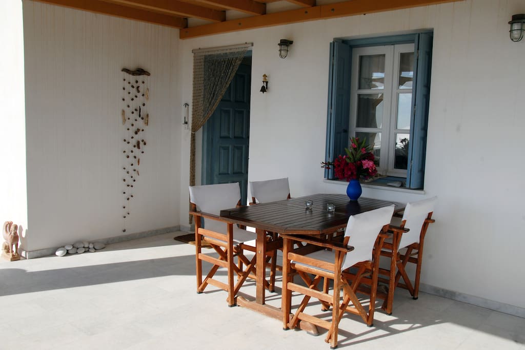 Upper terrace