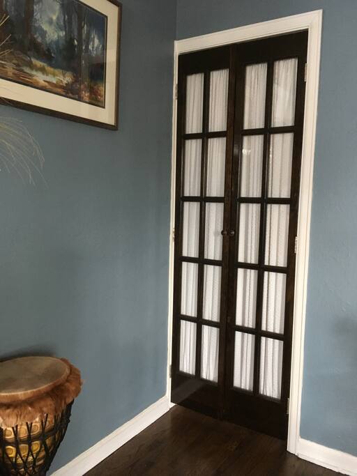 Private, Curtained Entrance