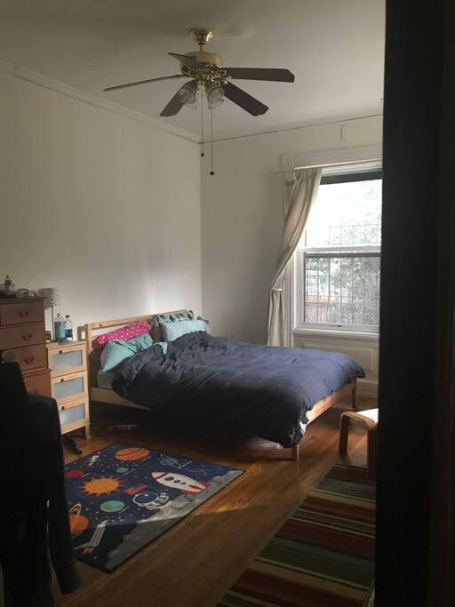Bedroom (apologies: place is a little untidy in these preliminary photos)