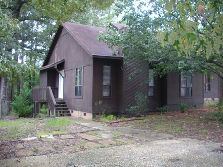 Front of the townhome