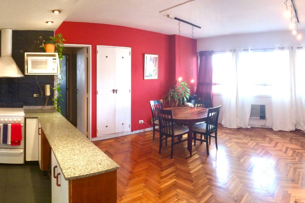 Open style kitchen and Living Room