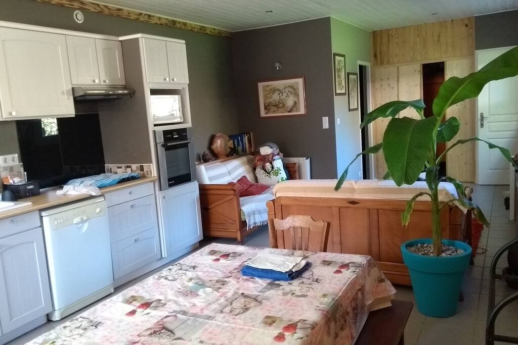 Vue coté cuisine