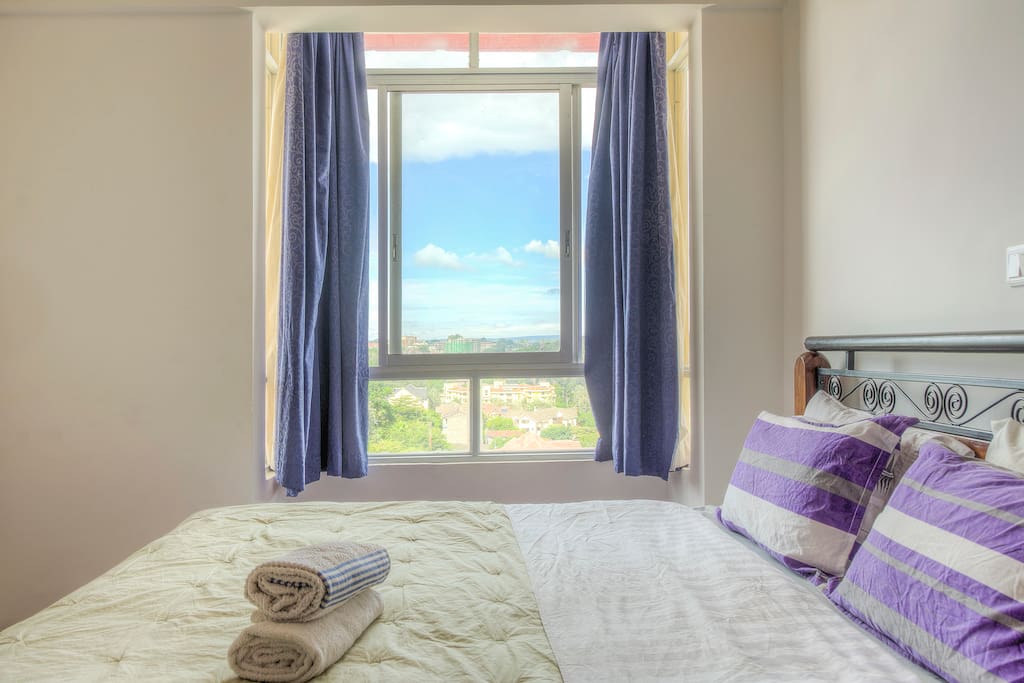 View from the master bedroom