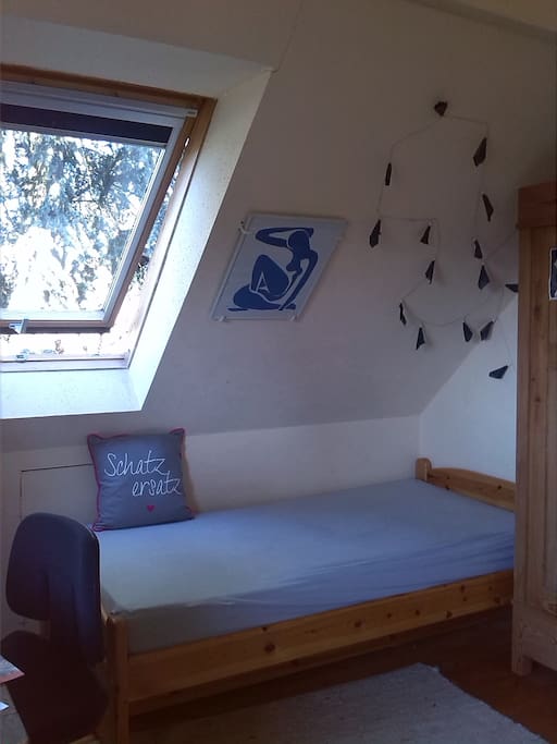 oder im Einzelbett
nächtigen