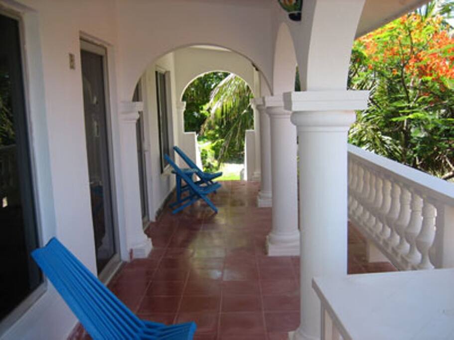 Entrance terrace