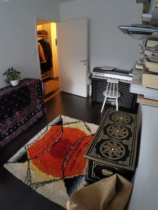 Bedroom facing entrance