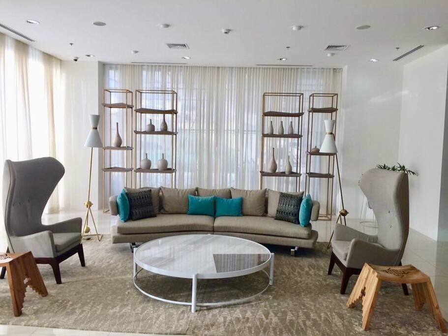The Lobby of Abreeza Place Tower 1
