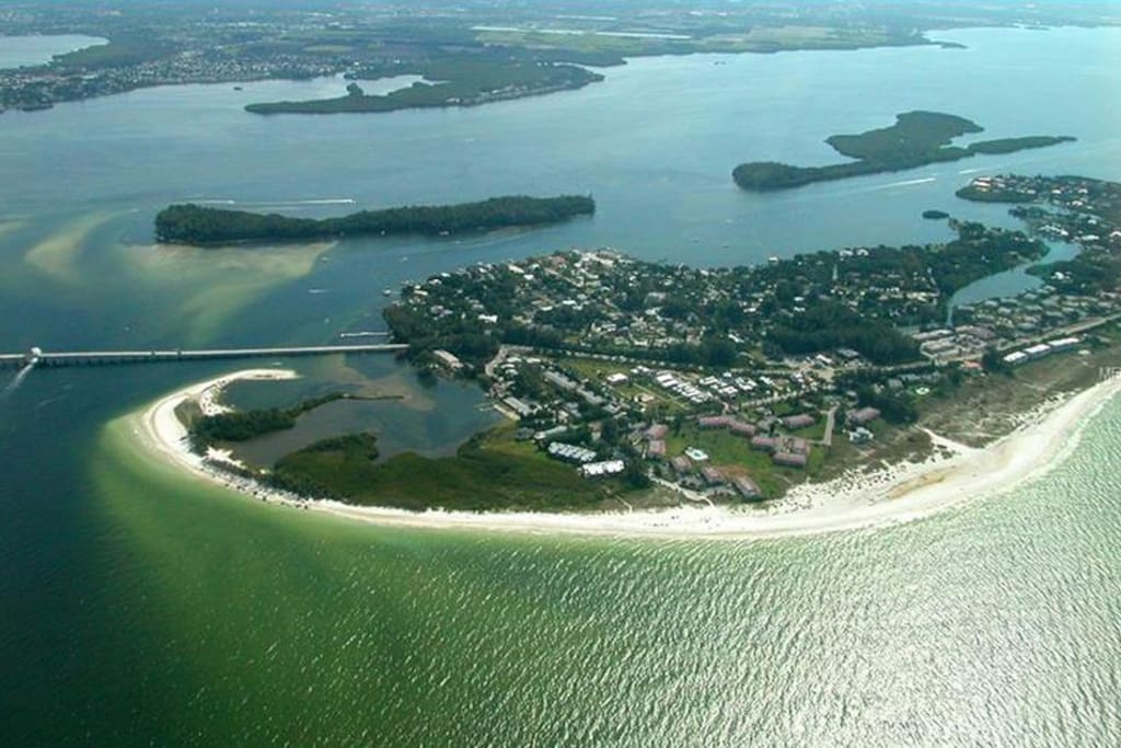 North End of Longboat Key, Gulf of Mexico & Sarasota Bay