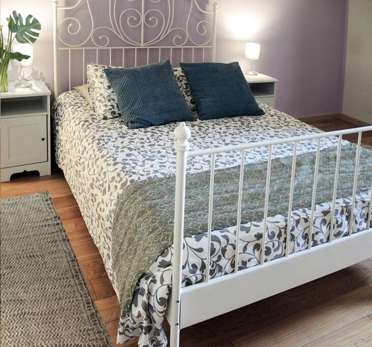 Main bedroom with bathroom
