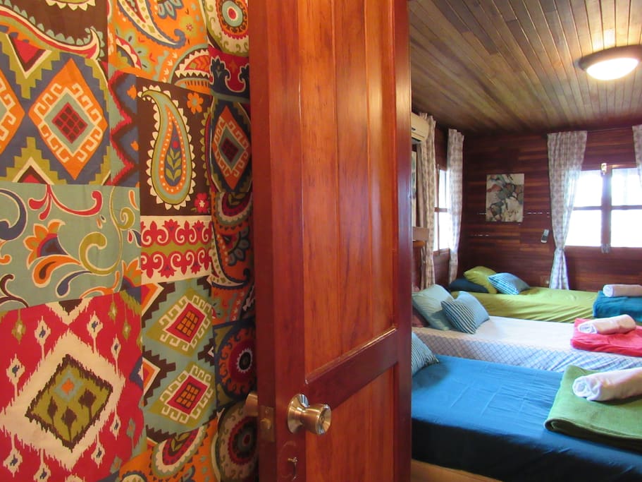 View of room from bathroom