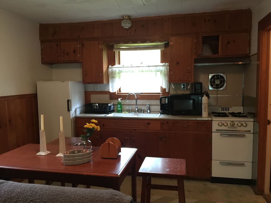 kitchen with dining