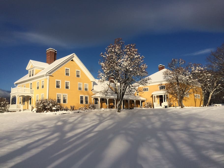 Merrill House, winter