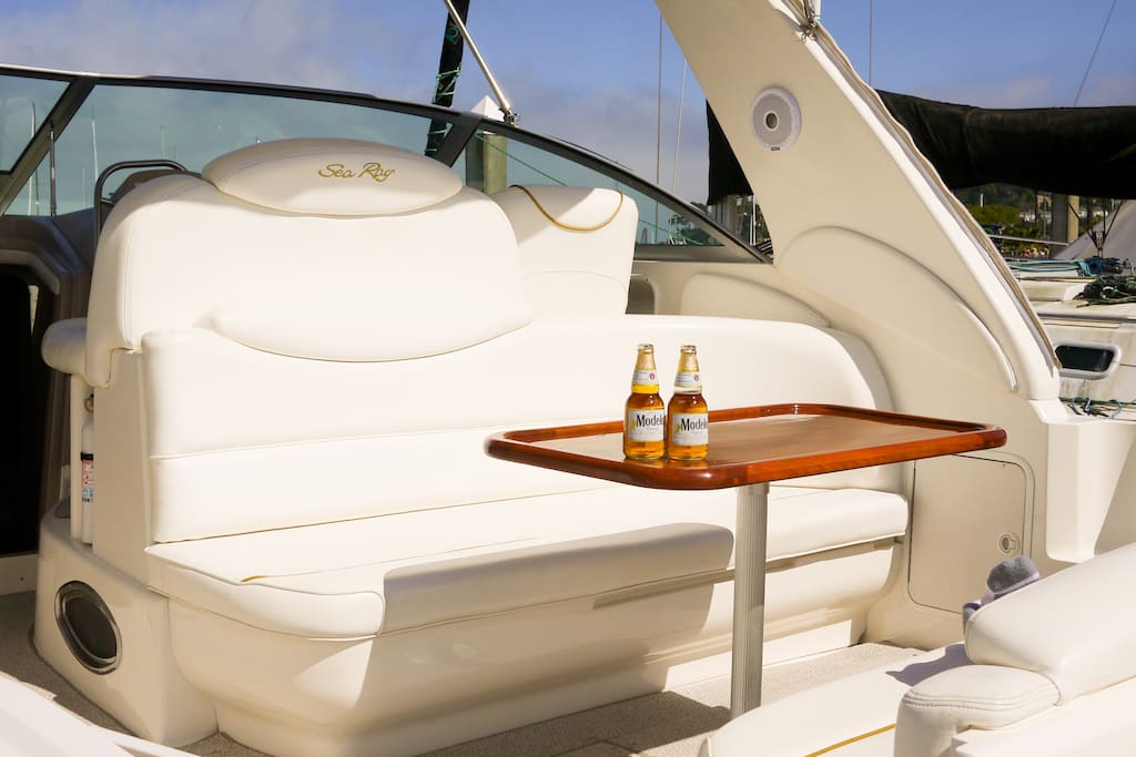 Large outdoor seating area to enjoy the view, sun, and beverage(s)