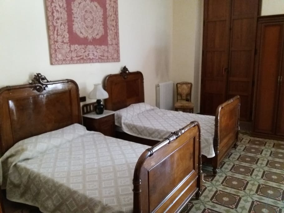 Habitación principal con el emblemático mirador