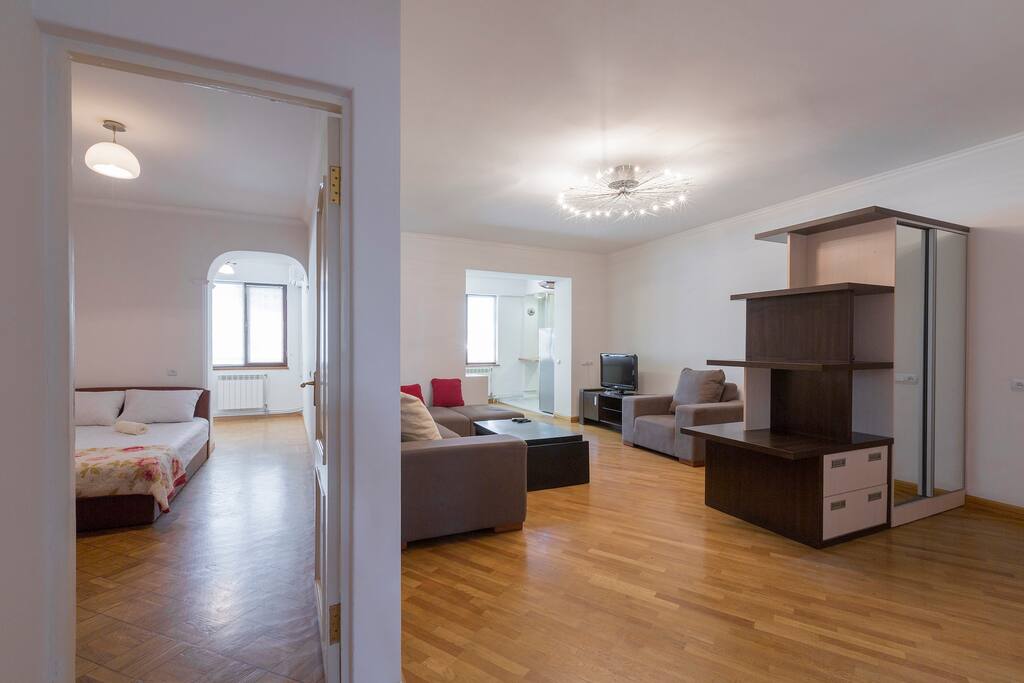 Hall and bedroom