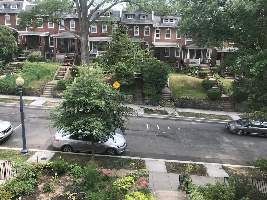 Great street parking!
