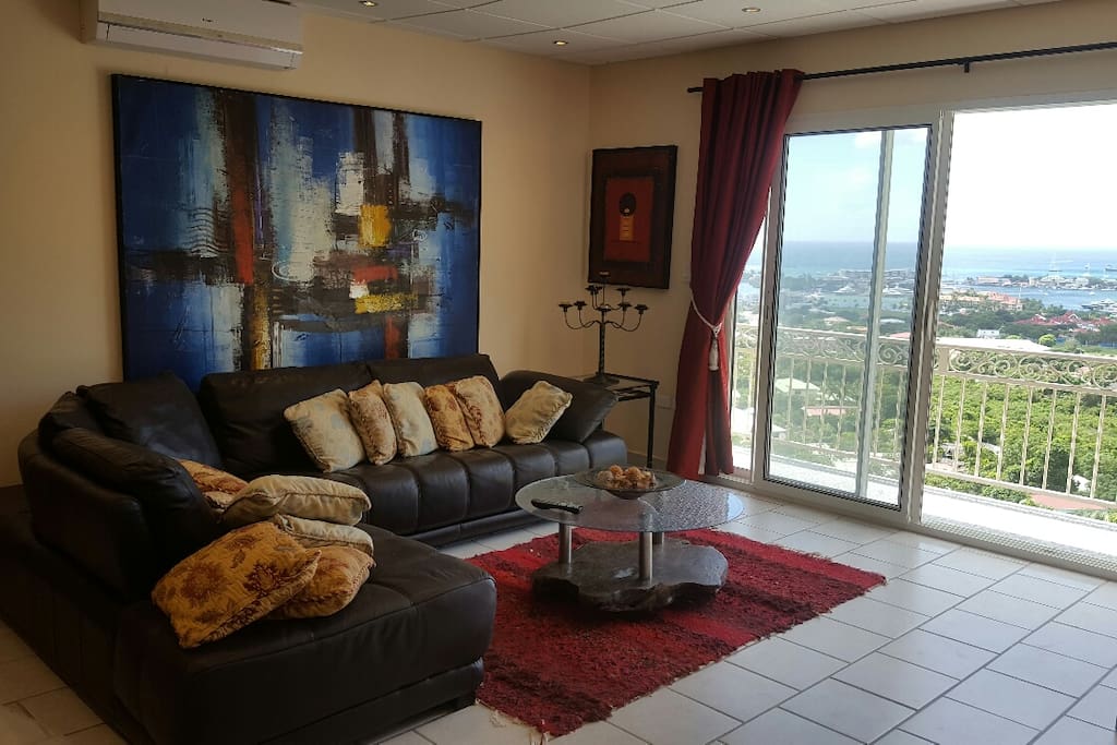 Lounge and view