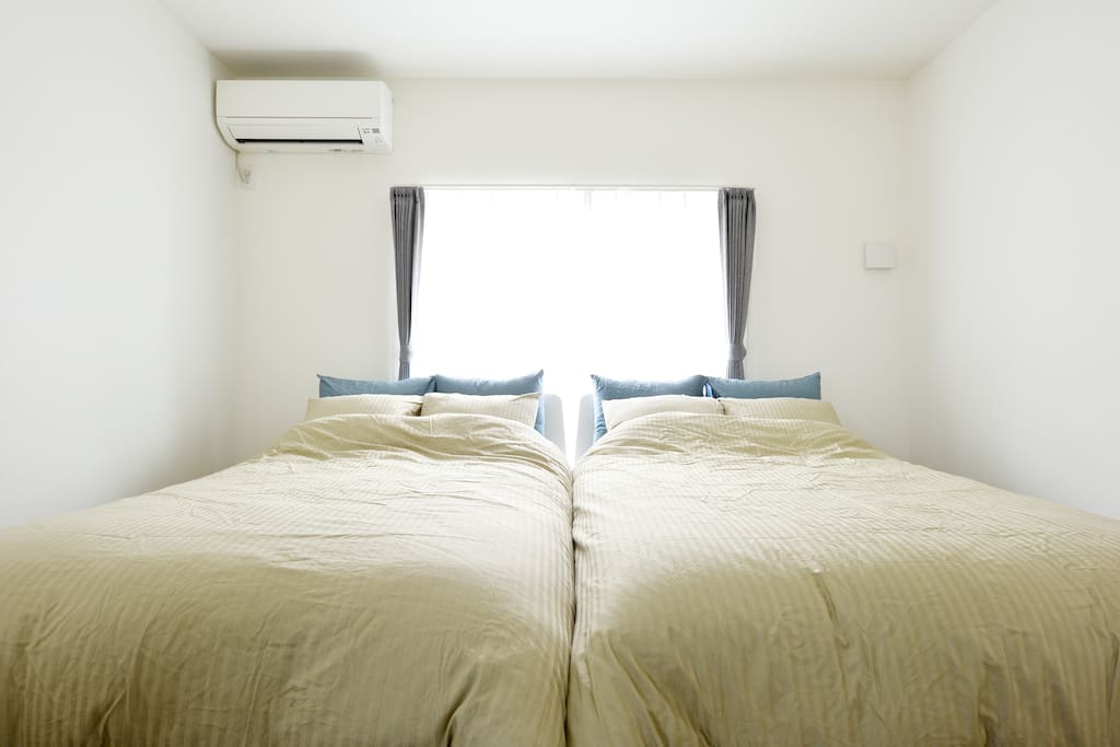 Clean bed.