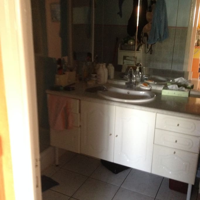 Salle de bain fonctionnelle