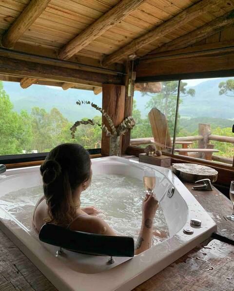 Paradise place with a hot tub
