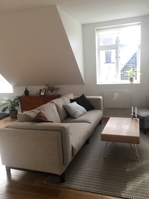 Big and comfortable sofa