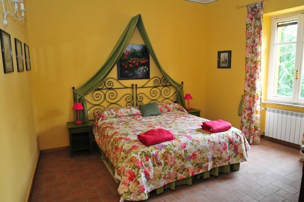 La camera da letto matrimoniale