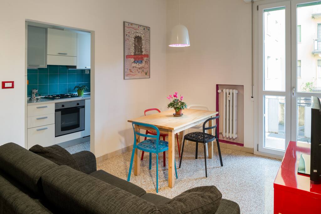 Living and kitchen