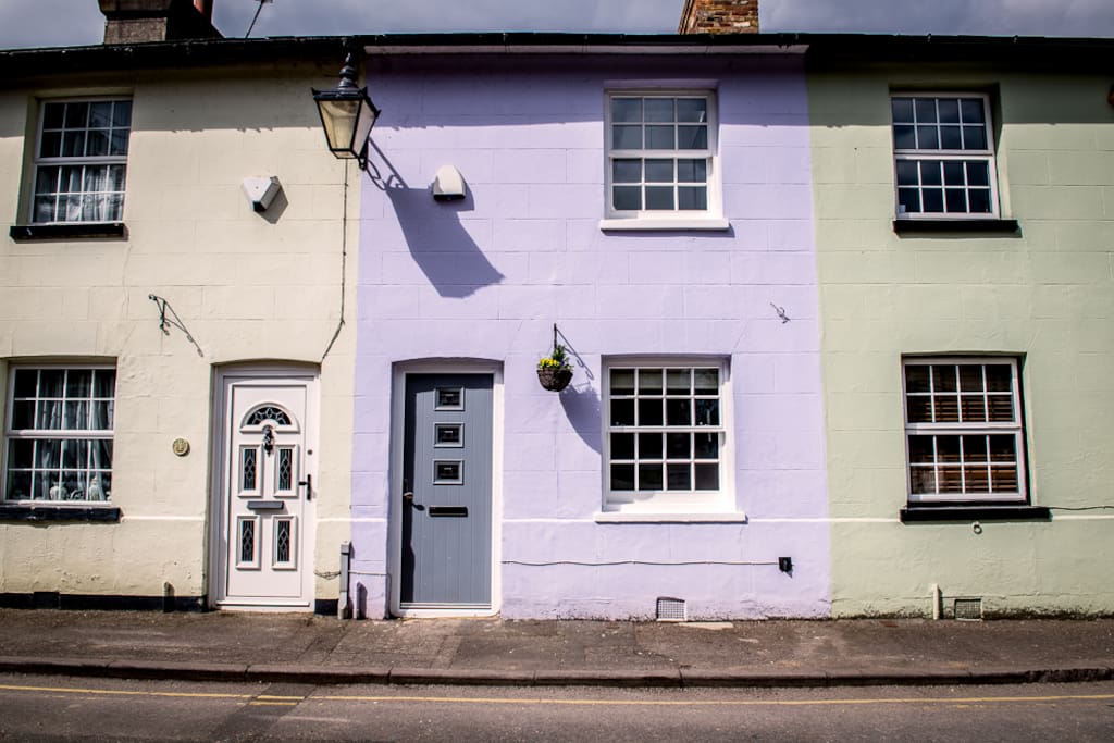 Entrance into cosy cottage