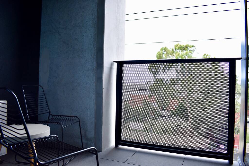 Private balcony