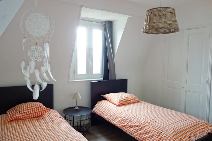 2. poschodie spálne smerom na juh