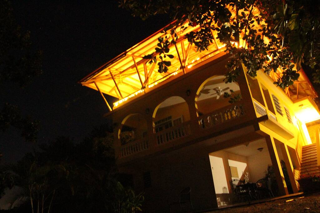 Great breeze and views of the stars at night