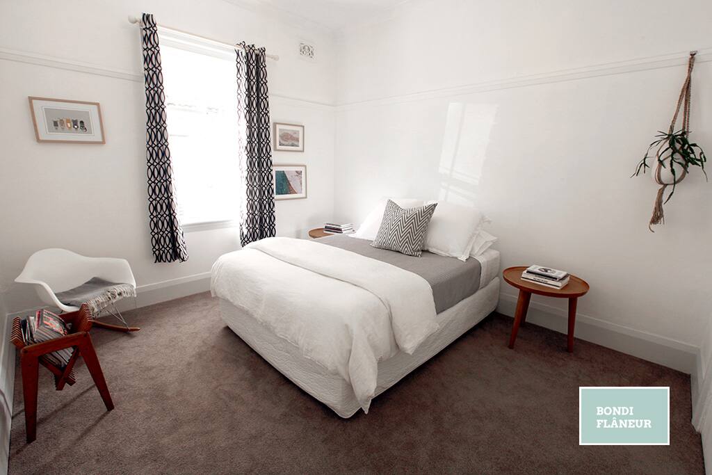 Master Bedroom - bright and airy.