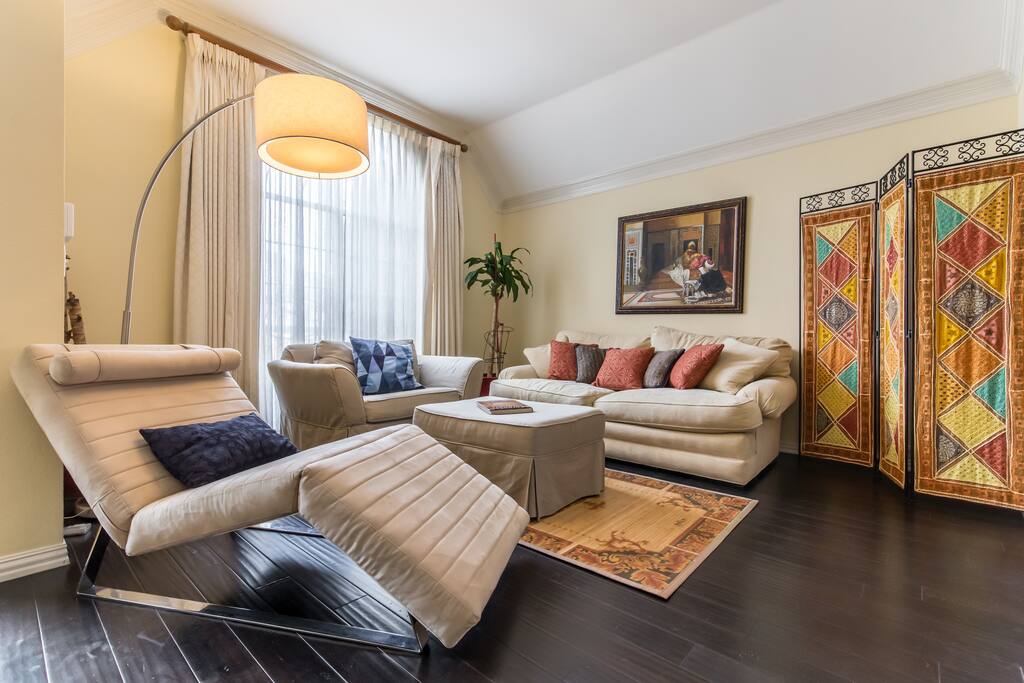 First of two living areas