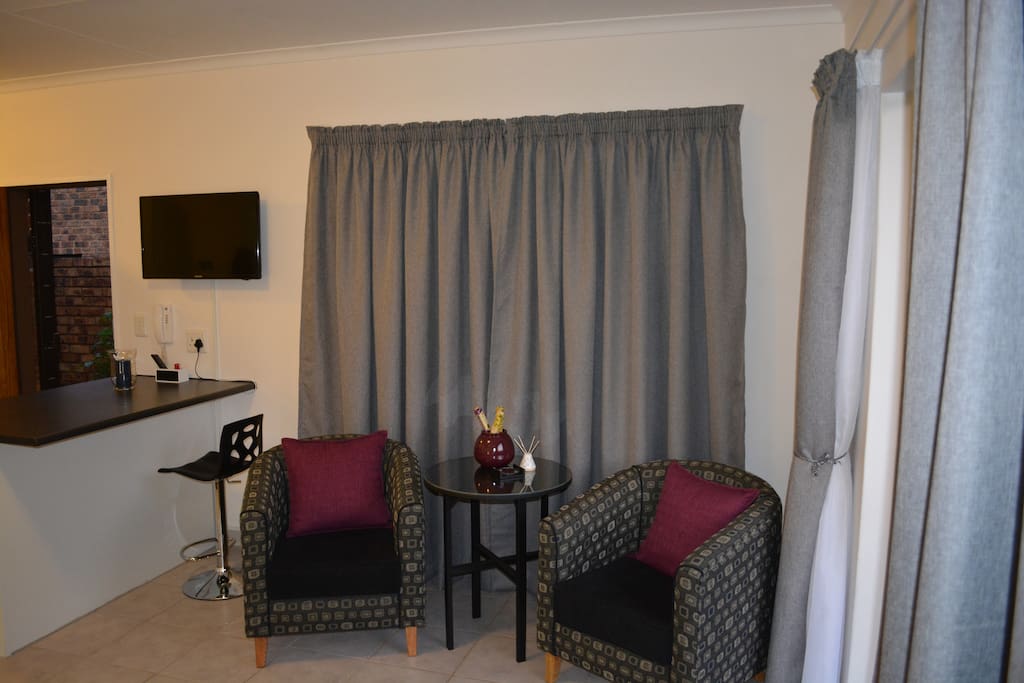 Seating area and breakfast nook
