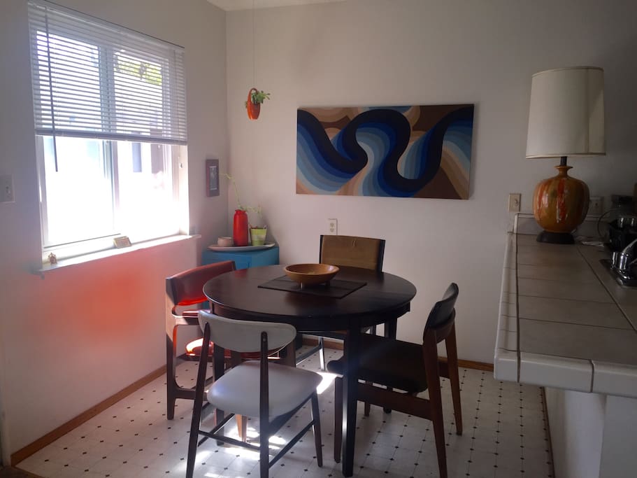 Bright and lovely dining area