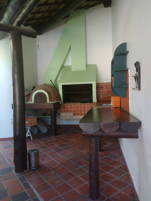 Churrasqueira e forno